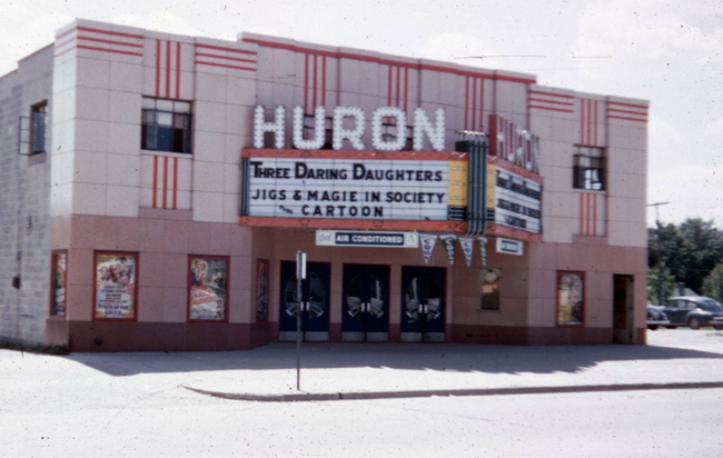 Huron Theatre - COURTESY AL JOHNSON